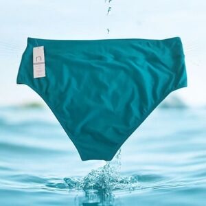 N BIKINI BOTTOM blue Green Size 16W NWT 44$ Value Nice Gift Idea